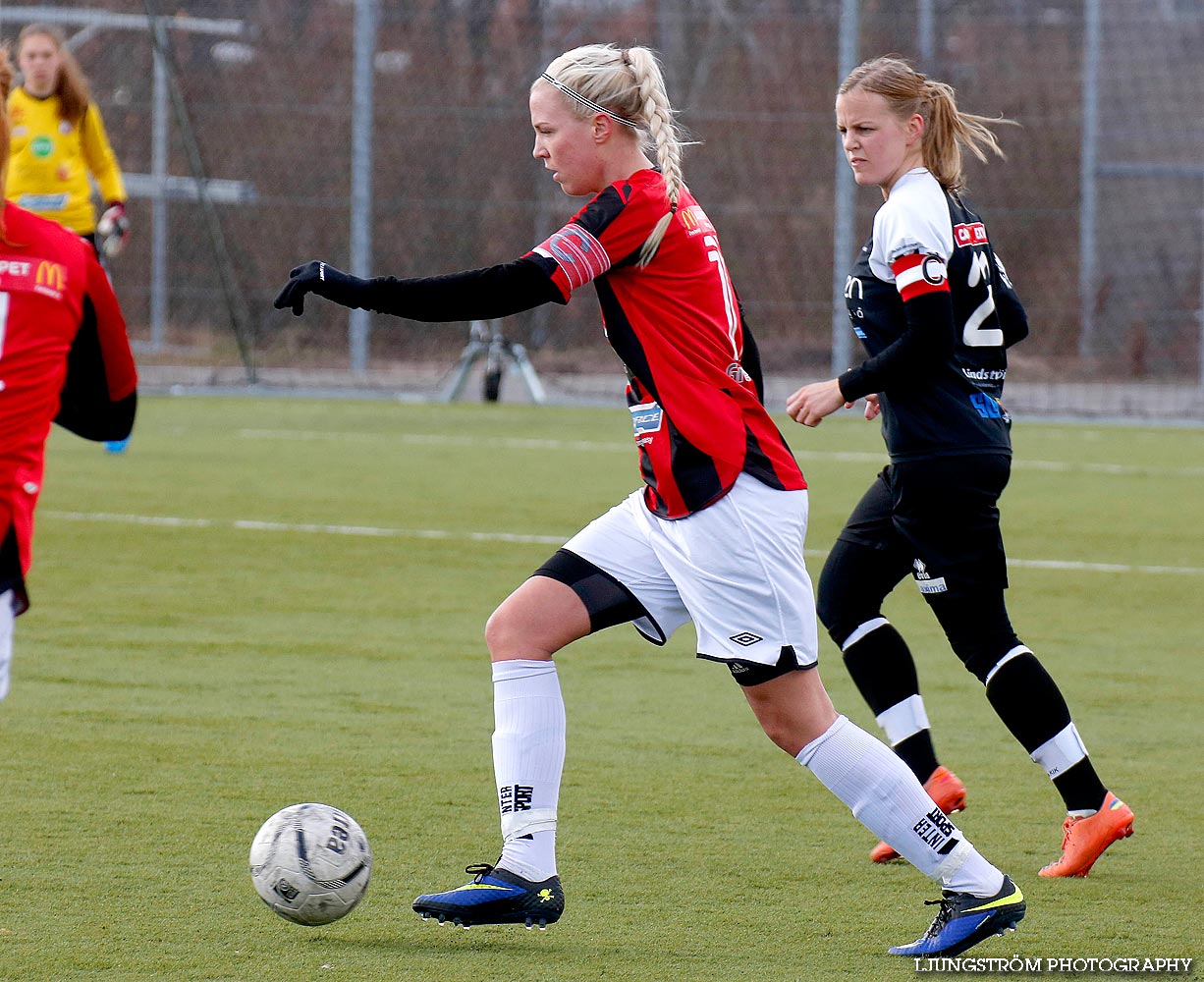 Träningsmatch Skövde KIK-Lidköpings FK 1-7,dam,Södermalms IP,Skövde,Sverige,Fotboll,,2014,83606