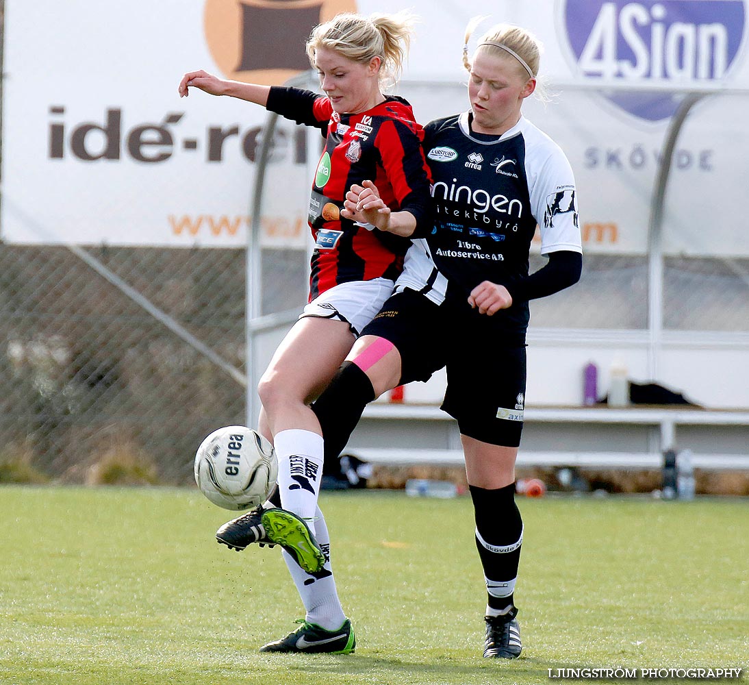 Träningsmatch Skövde KIK-Lidköpings FK 1-7,dam,Södermalms IP,Skövde,Sverige,Fotboll,,2014,83611