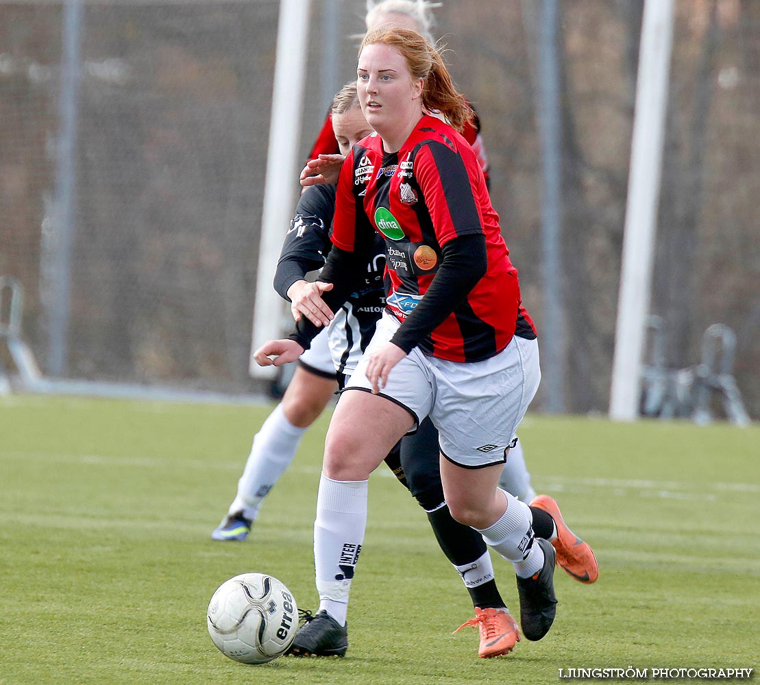 Träningsmatch Skövde KIK-Lidköpings FK 1-7,dam,Södermalms IP,Skövde,Sverige,Fotboll,,2014,83614