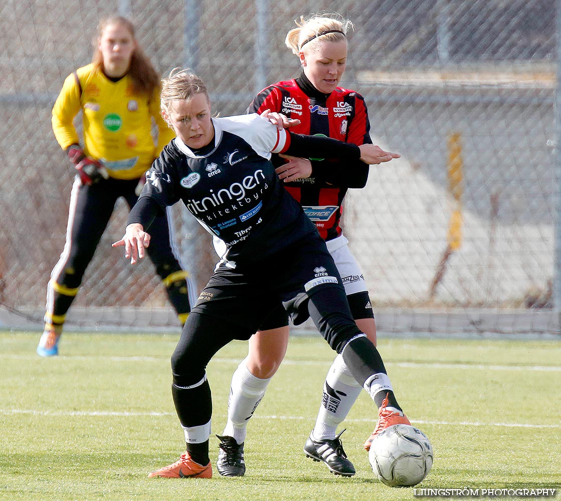 Träningsmatch Skövde KIK-Lidköpings FK 1-7,dam,Södermalms IP,Skövde,Sverige,Fotboll,,2014,83621