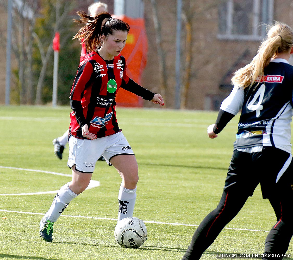 Träningsmatch Skövde KIK-Lidköpings FK 1-7,dam,Södermalms IP,Skövde,Sverige,Fotboll,,2014,83628