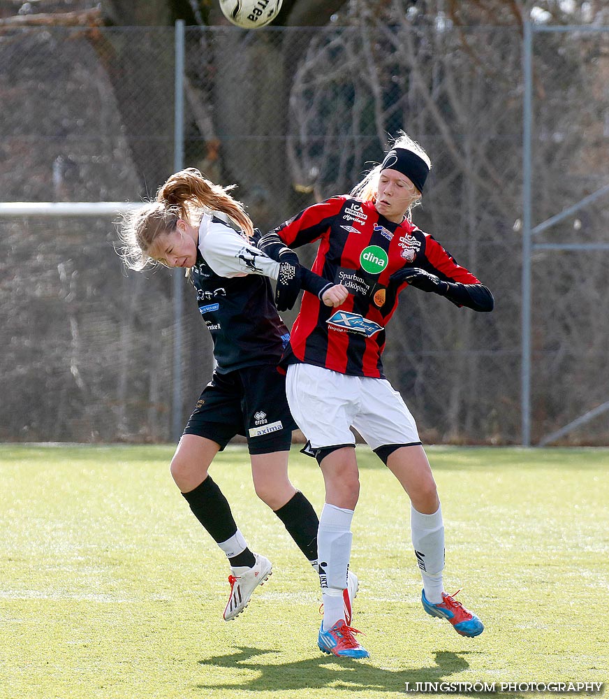 Träningsmatch Skövde KIK-Lidköpings FK 1-7,dam,Södermalms IP,Skövde,Sverige,Fotboll,,2014,83634