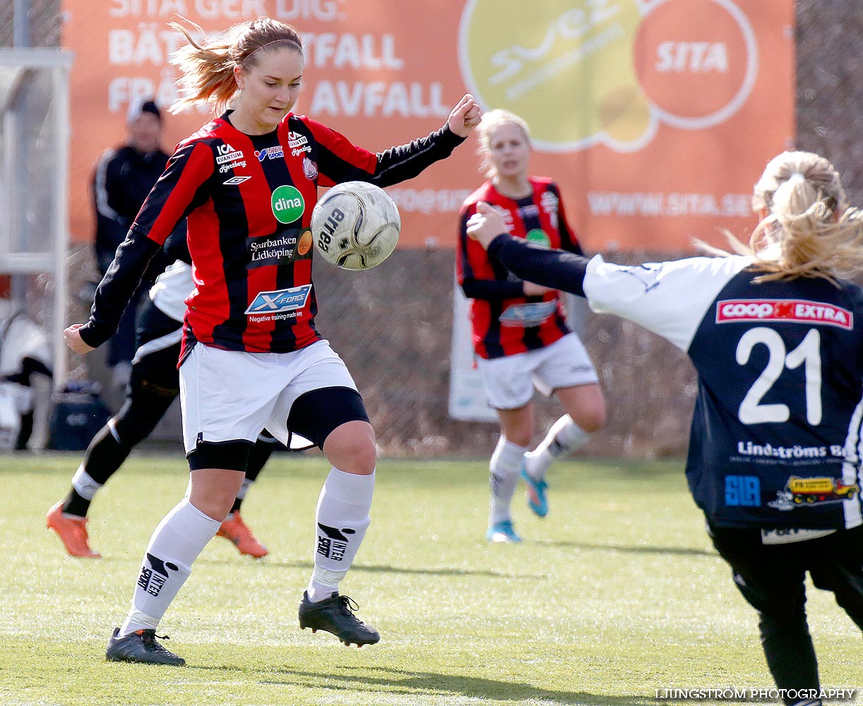 Träningsmatch Skövde KIK-Lidköpings FK 1-7,dam,Södermalms IP,Skövde,Sverige,Fotboll,,2014,83640