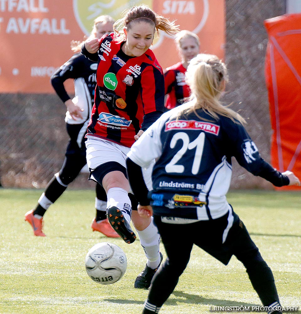 Träningsmatch Skövde KIK-Lidköpings FK 1-7,dam,Södermalms IP,Skövde,Sverige,Fotboll,,2014,83641