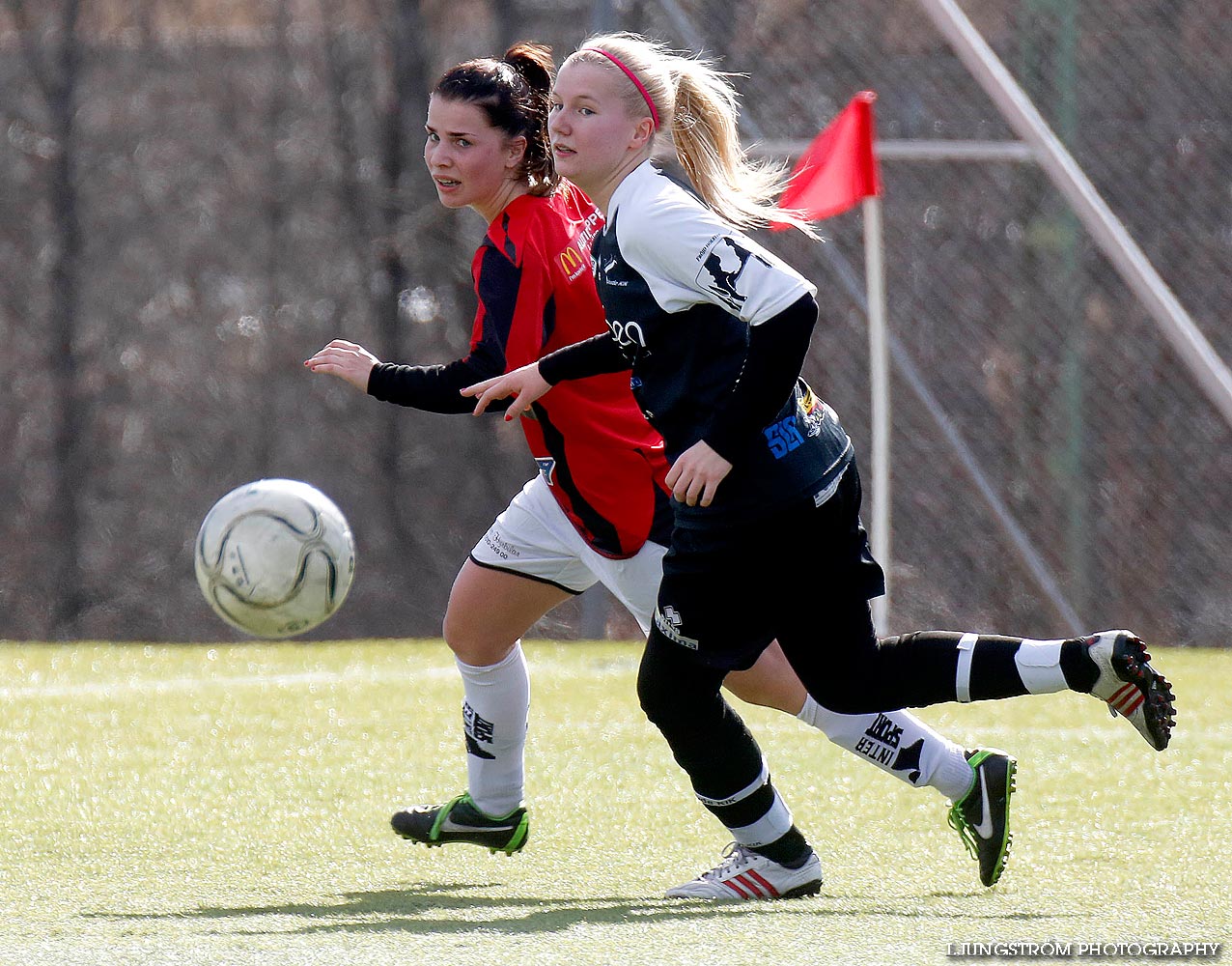 Träningsmatch Skövde KIK-Lidköpings FK 1-7,dam,Södermalms IP,Skövde,Sverige,Fotboll,,2014,83642