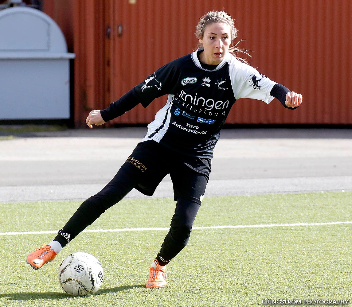 Träningsmatch Skövde KIK-Lidköpings FK 1-7,dam,Södermalms IP,Skövde,Sverige,Fotboll,,2014,83643