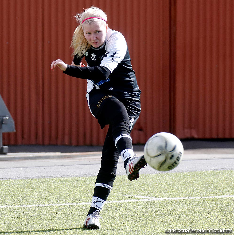 Träningsmatch Skövde KIK-Lidköpings FK 1-7,dam,Södermalms IP,Skövde,Sverige,Fotboll,,2014,83644