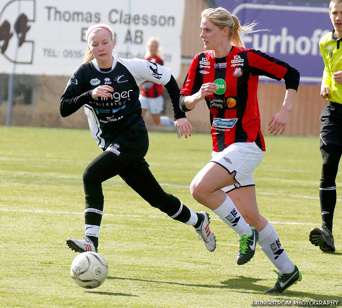 Träningsmatch Skövde KIK-Lidköpings FK 1-7,dam,Södermalms IP,Skövde,Sverige,Fotboll,,2014,83645