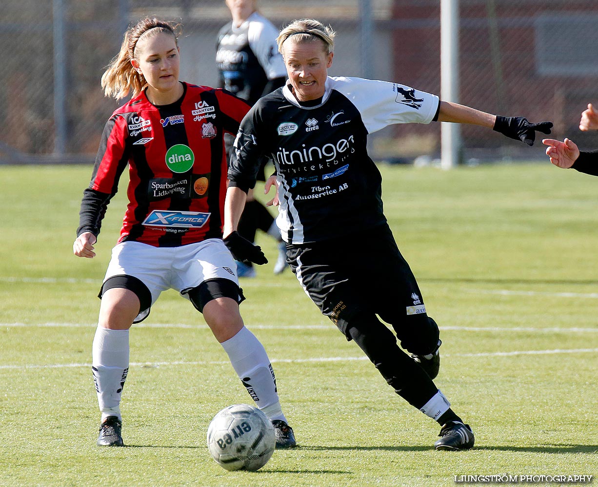 Träningsmatch Skövde KIK-Lidköpings FK 1-7,dam,Södermalms IP,Skövde,Sverige,Fotboll,,2014,83648