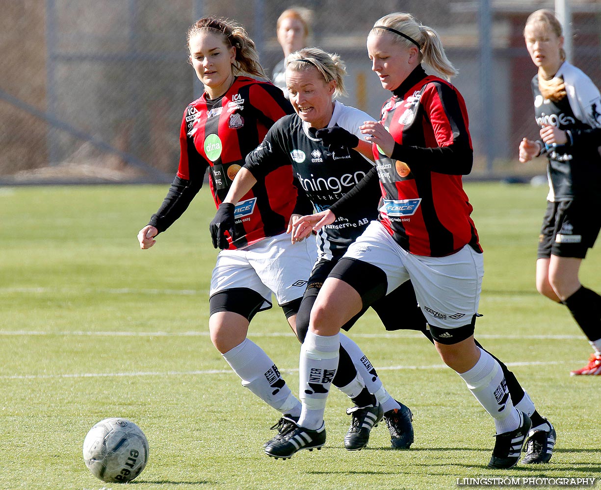 Träningsmatch Skövde KIK-Lidköpings FK 1-7,dam,Södermalms IP,Skövde,Sverige,Fotboll,,2014,83649