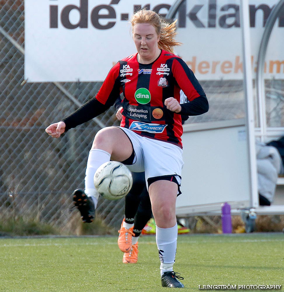 Träningsmatch Skövde KIK-Lidköpings FK 1-7,dam,Södermalms IP,Skövde,Sverige,Fotboll,,2014,83652