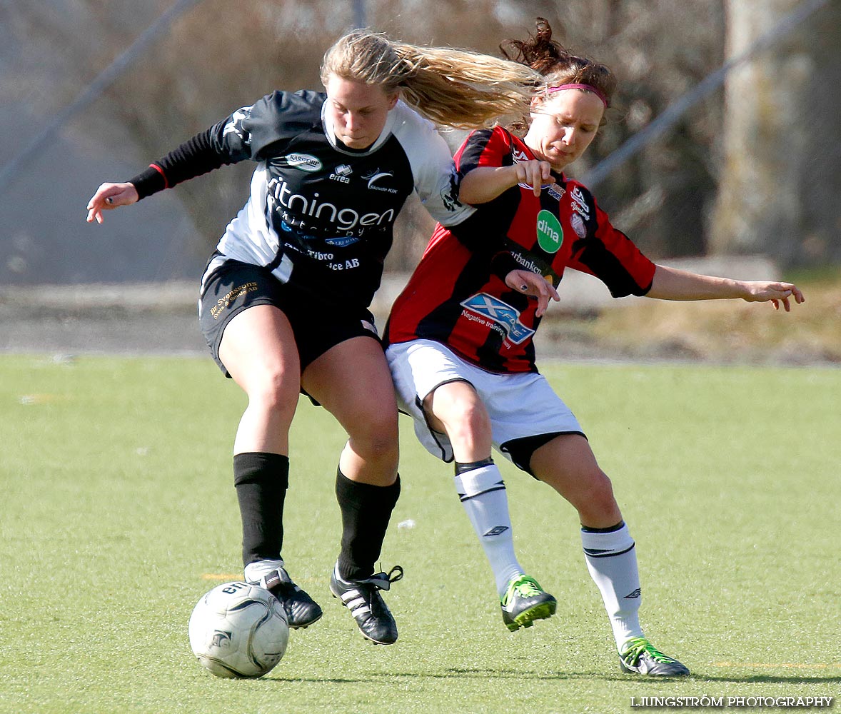 Träningsmatch Skövde KIK-Lidköpings FK 1-7,dam,Södermalms IP,Skövde,Sverige,Fotboll,,2014,83655
