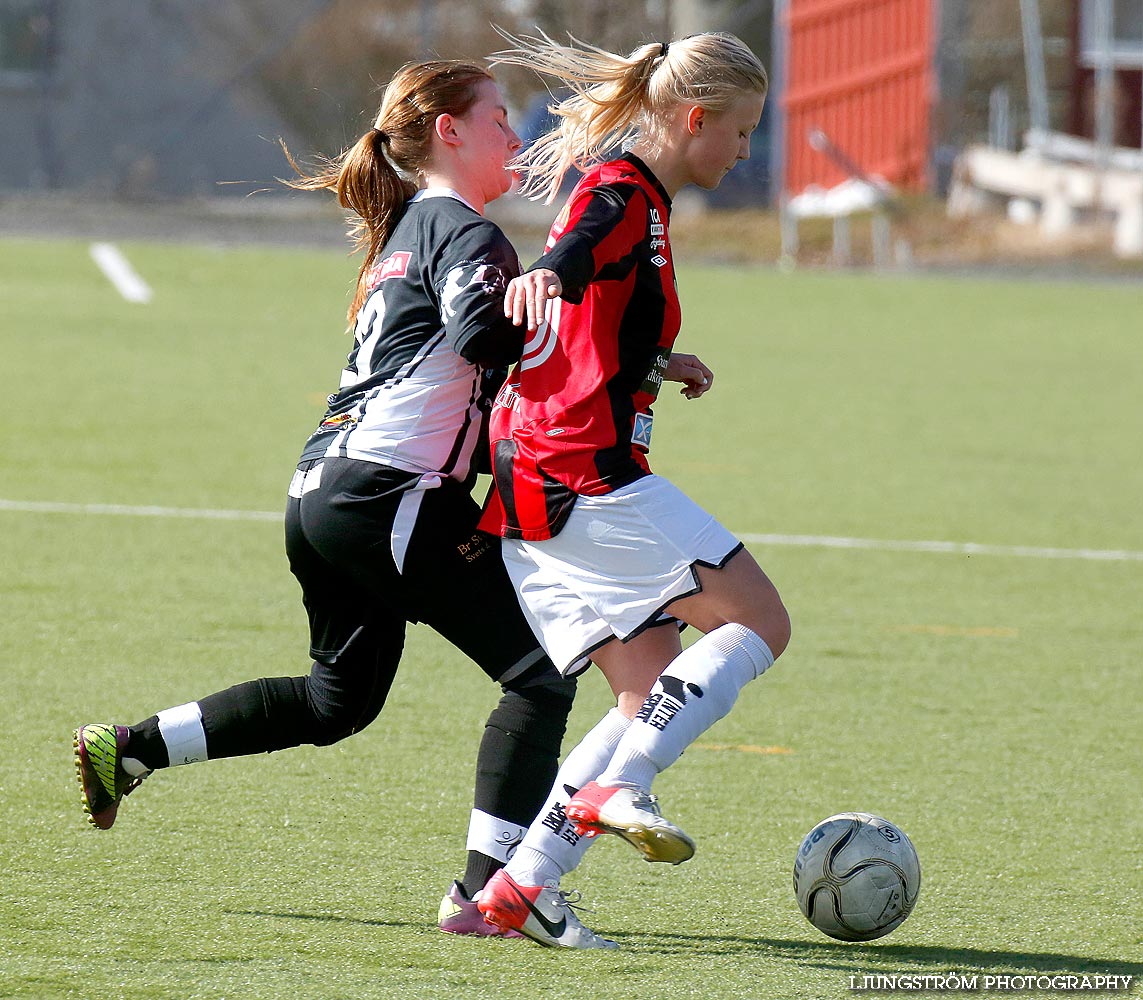 Träningsmatch Skövde KIK-Lidköpings FK 1-7,dam,Södermalms IP,Skövde,Sverige,Fotboll,,2014,83659