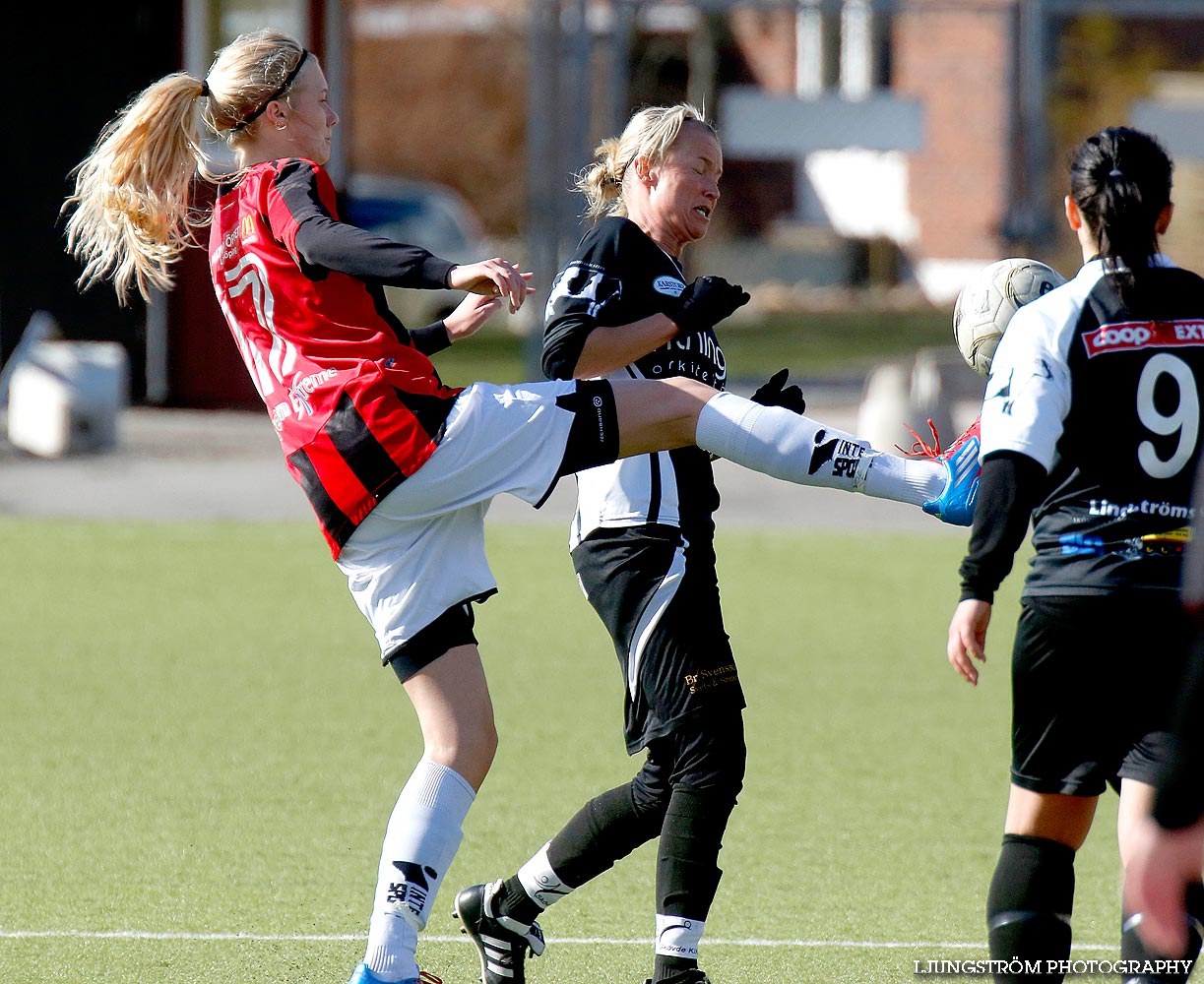 Träningsmatch Skövde KIK-Lidköpings FK 1-7,dam,Södermalms IP,Skövde,Sverige,Fotboll,,2014,83664