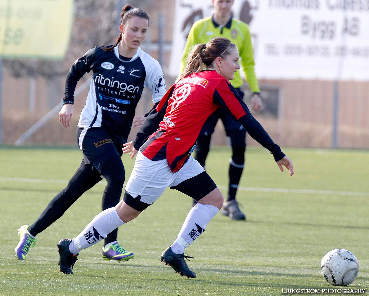Träningsmatch Skövde KIK-Lidköpings FK 1-7,dam,Södermalms IP,Skövde,Sverige,Fotboll,,2014,83668