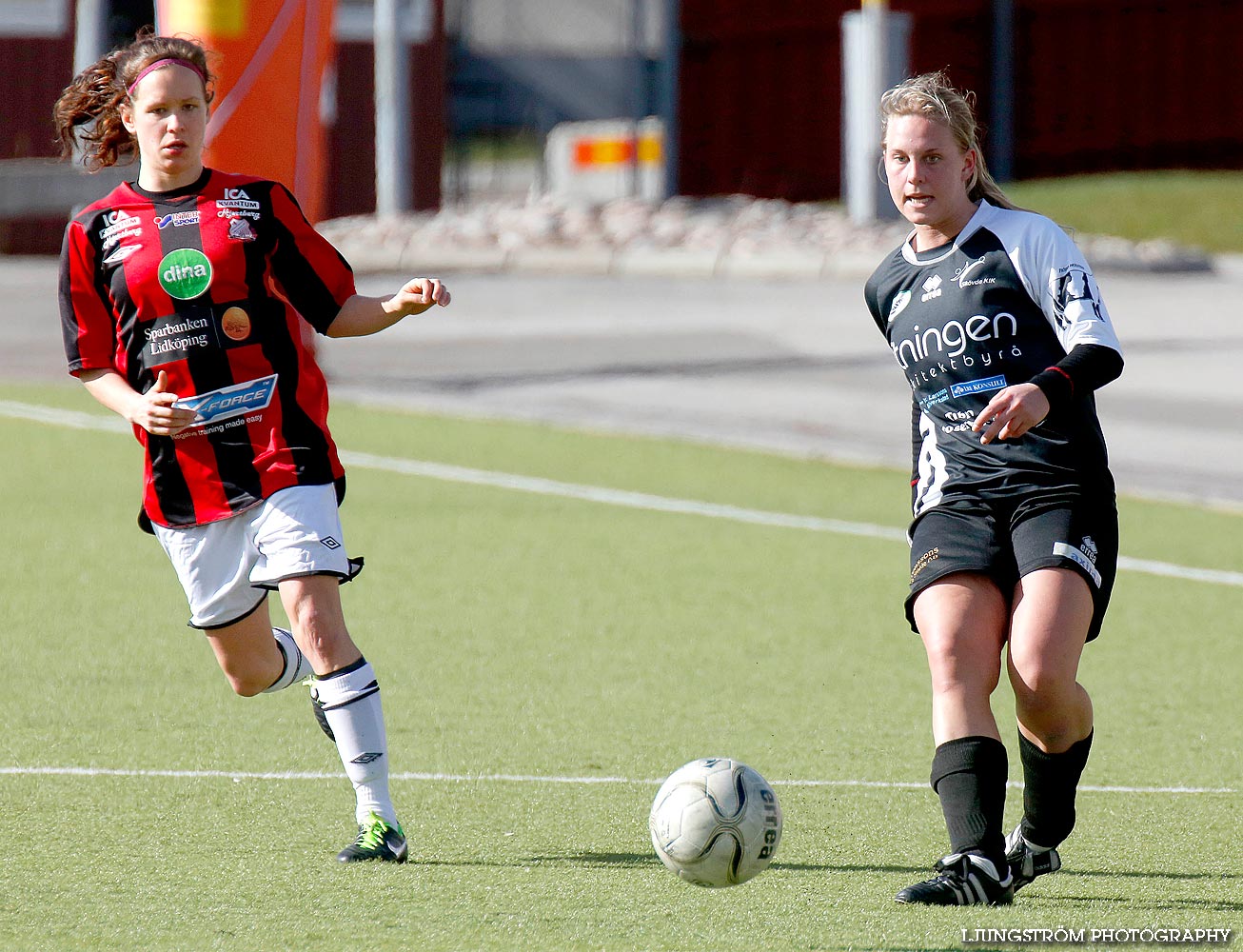 Träningsmatch Skövde KIK-Lidköpings FK 1-7,dam,Södermalms IP,Skövde,Sverige,Fotboll,,2014,83671