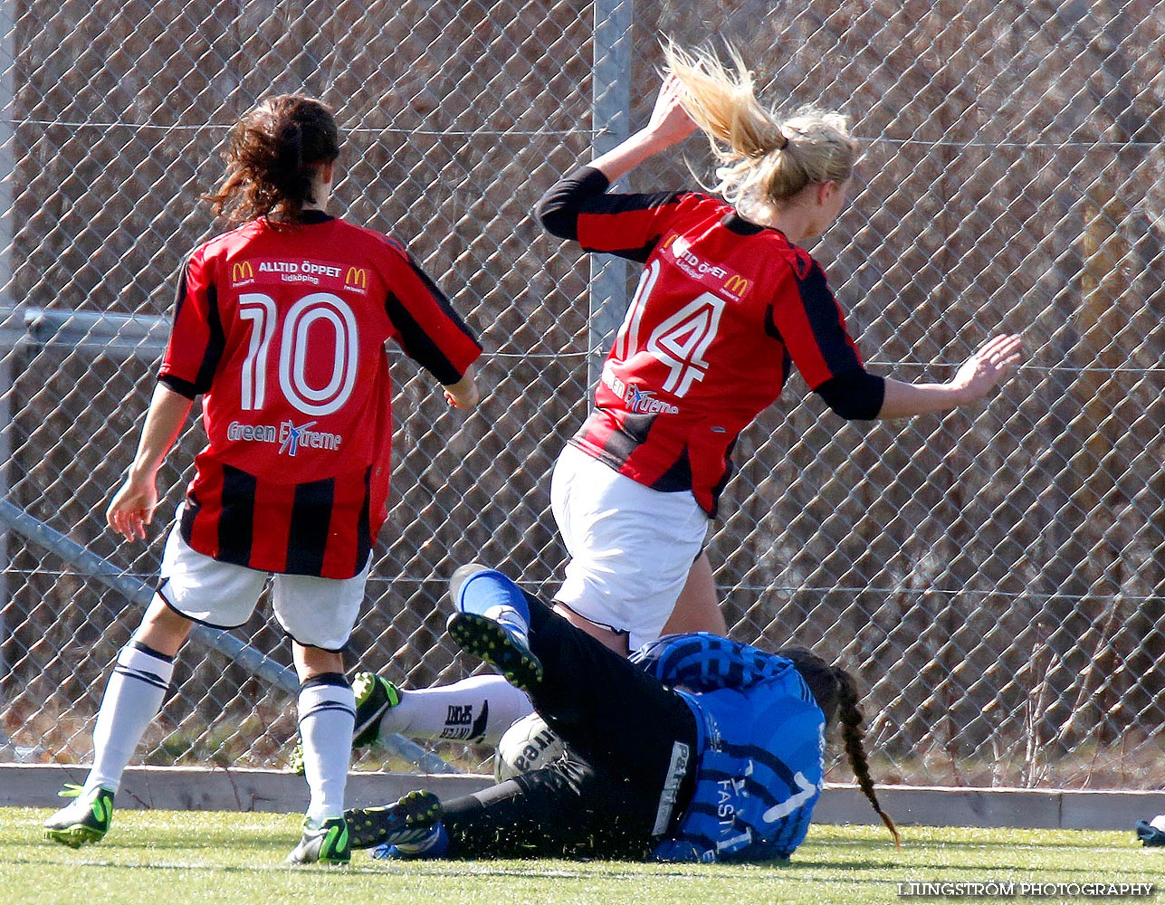Träningsmatch Skövde KIK-Lidköpings FK 1-7,dam,Södermalms IP,Skövde,Sverige,Fotboll,,2014,83679