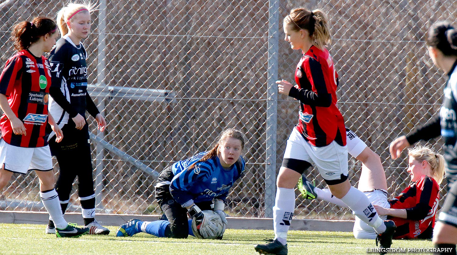 Träningsmatch Skövde KIK-Lidköpings FK 1-7,dam,Södermalms IP,Skövde,Sverige,Fotboll,,2014,83680