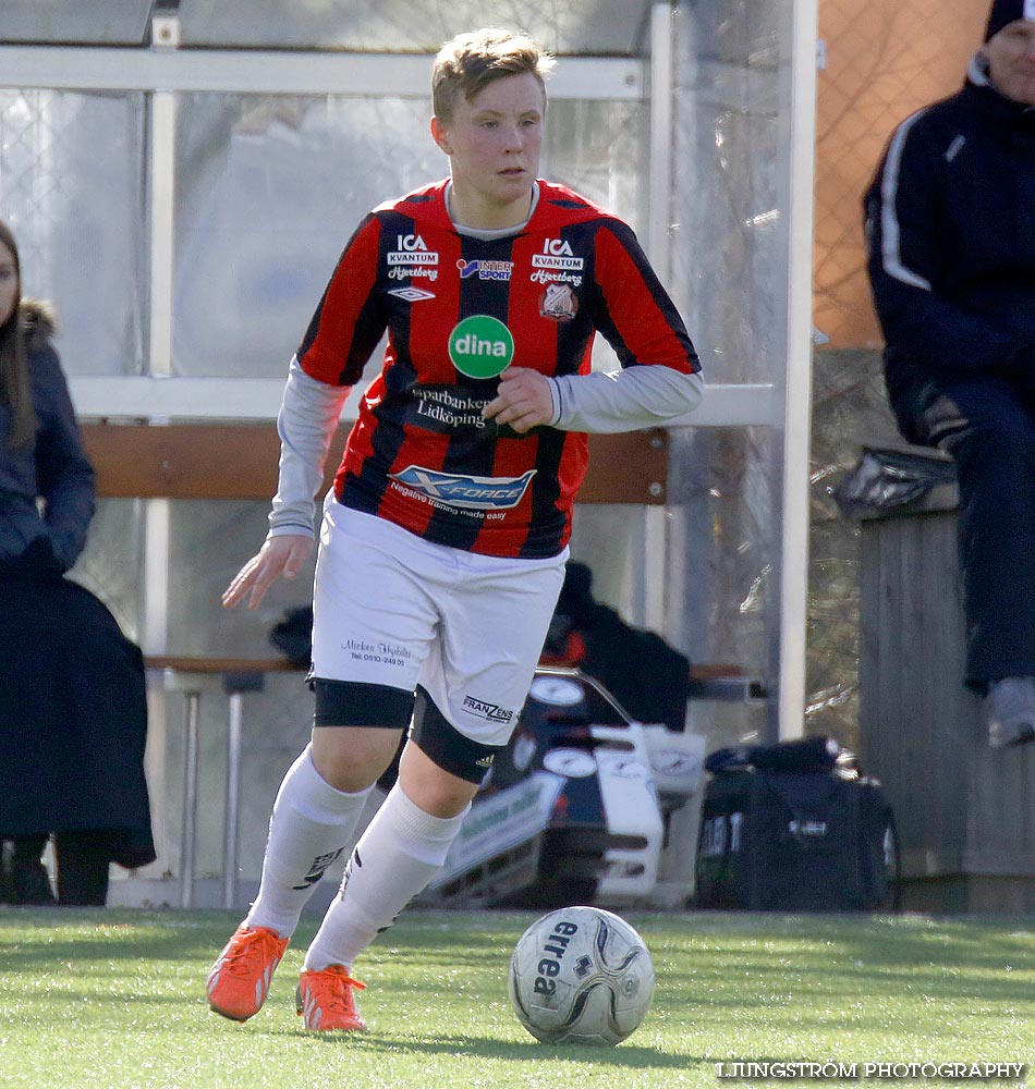 Träningsmatch Skövde KIK-Lidköpings FK 1-7,dam,Södermalms IP,Skövde,Sverige,Fotboll,,2014,83681