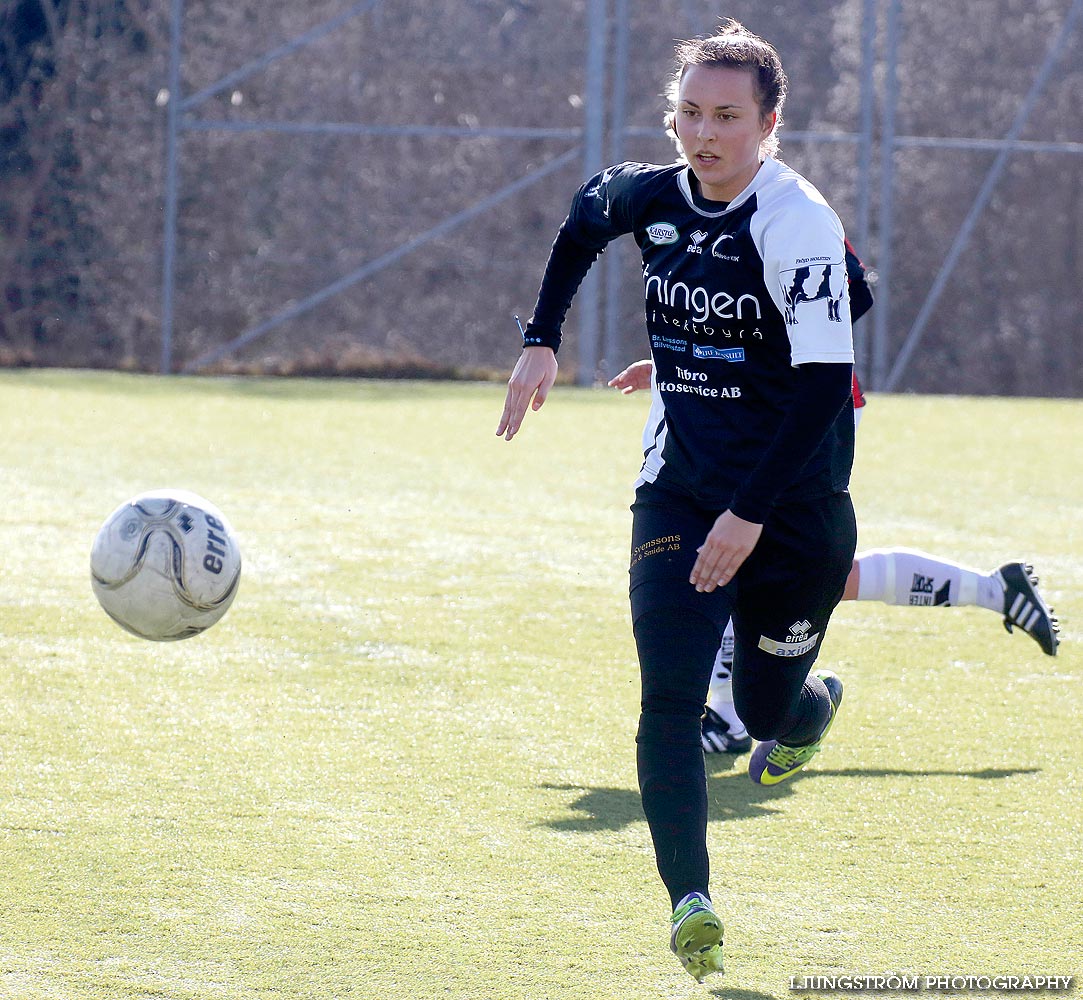 Träningsmatch Skövde KIK-Lidköpings FK 1-7,dam,Södermalms IP,Skövde,Sverige,Fotboll,,2014,83683