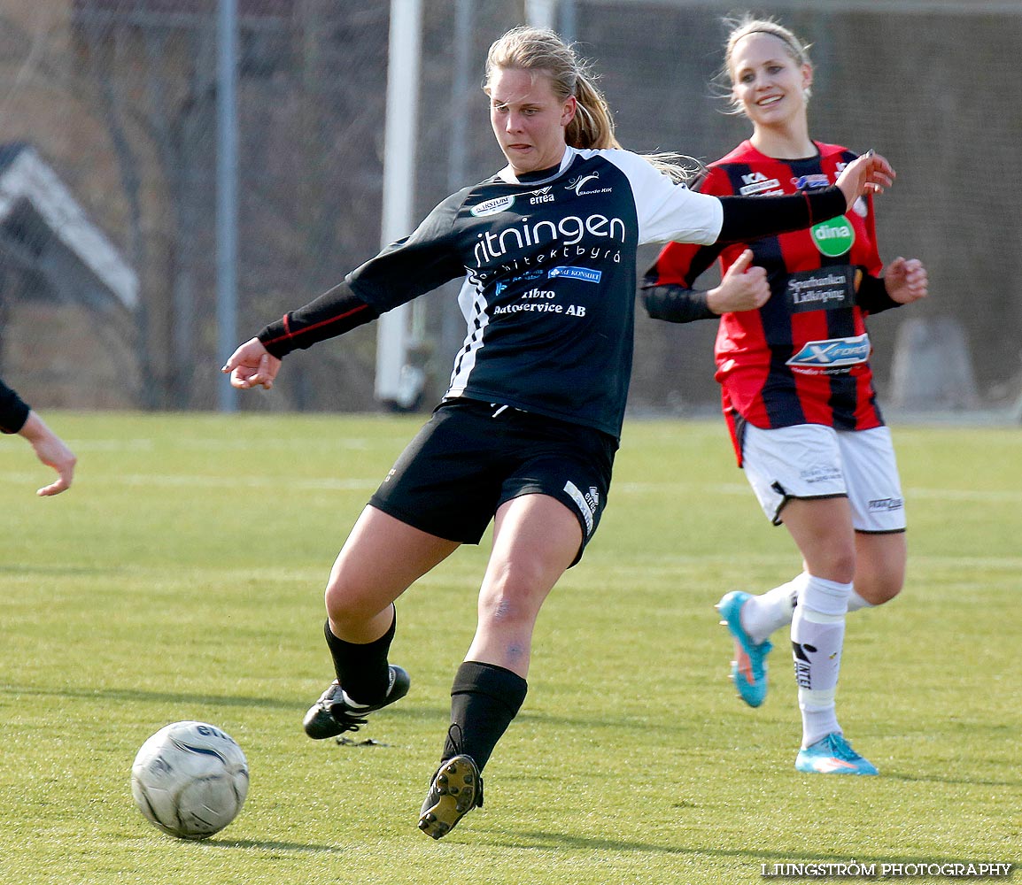 Träningsmatch Skövde KIK-Lidköpings FK 1-7,dam,Södermalms IP,Skövde,Sverige,Fotboll,,2014,83685
