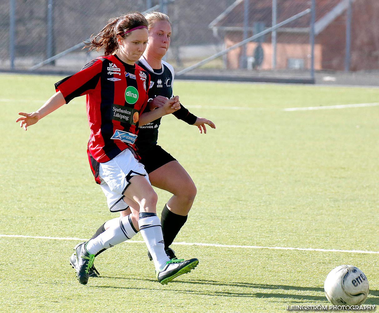 Träningsmatch Skövde KIK-Lidköpings FK 1-7,dam,Södermalms IP,Skövde,Sverige,Fotboll,,2014,83693