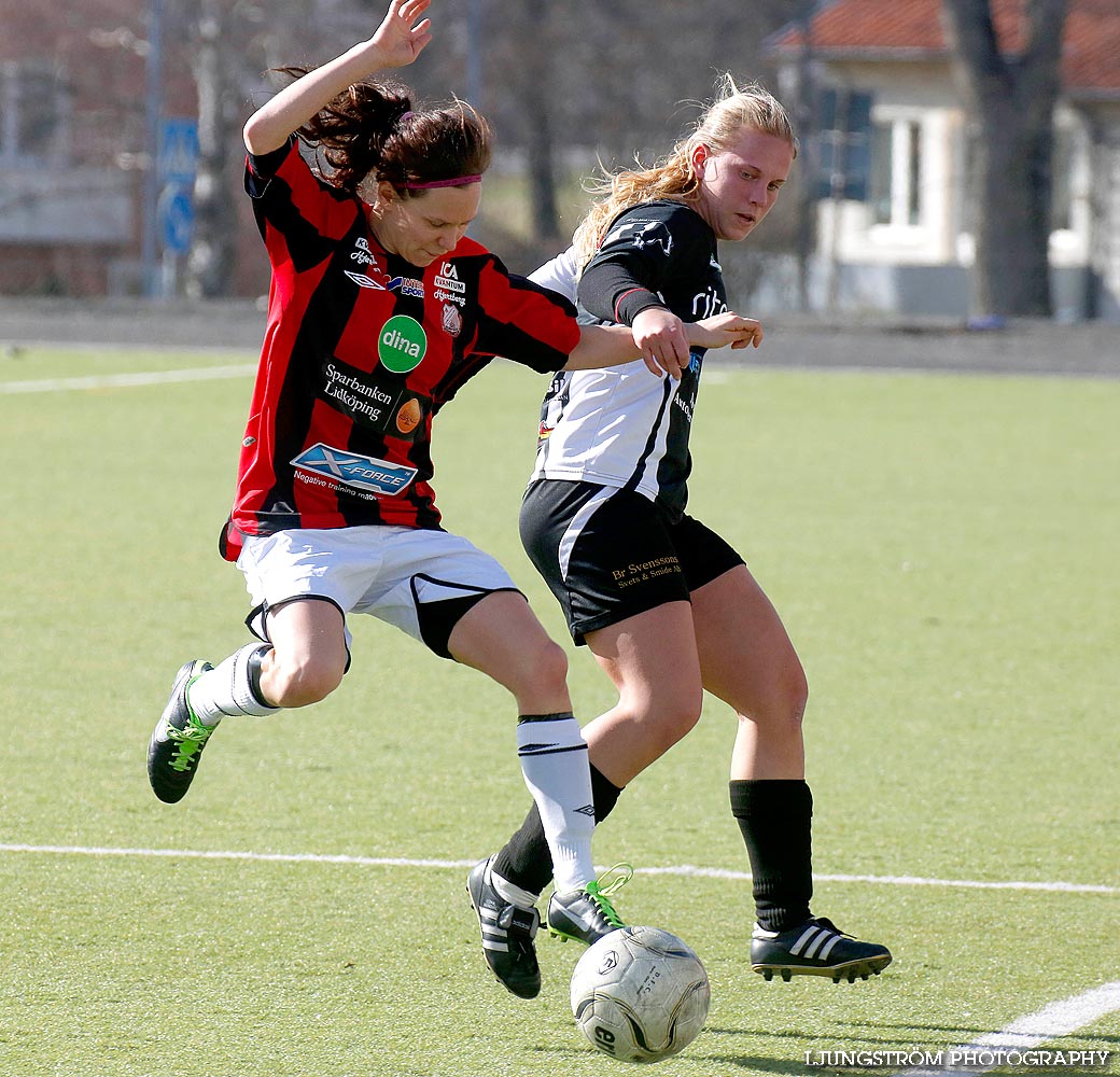 Träningsmatch Skövde KIK-Lidköpings FK 1-7,dam,Södermalms IP,Skövde,Sverige,Fotboll,,2014,83696