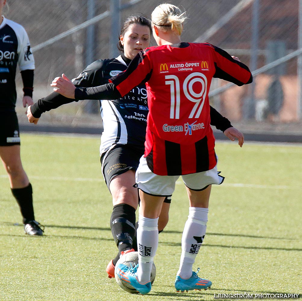 Träningsmatch Skövde KIK-Lidköpings FK 1-7,dam,Södermalms IP,Skövde,Sverige,Fotboll,,2014,83697
