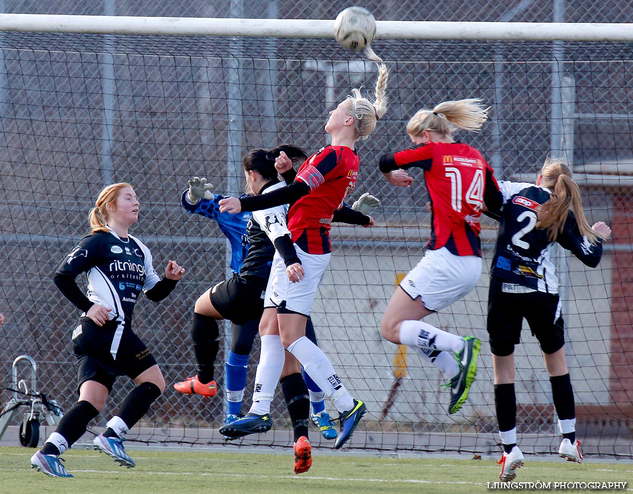 Träningsmatch Skövde KIK-Lidköpings FK 1-7,dam,Södermalms IP,Skövde,Sverige,Fotboll,,2014,83699