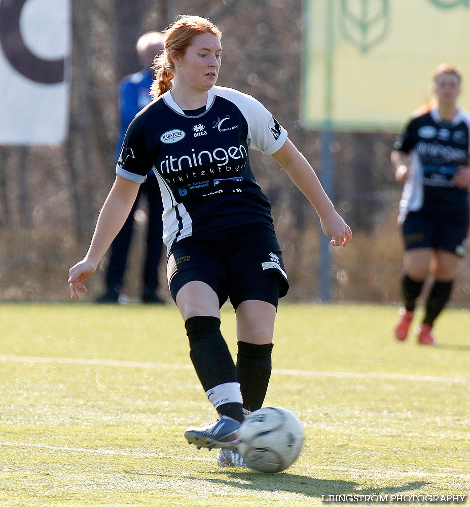 Träningsmatch Skövde KIK-Ulricehamns IFK 6-2,dam,Södermalms IP,Skövde,Sverige,Fotboll,,2014,83708