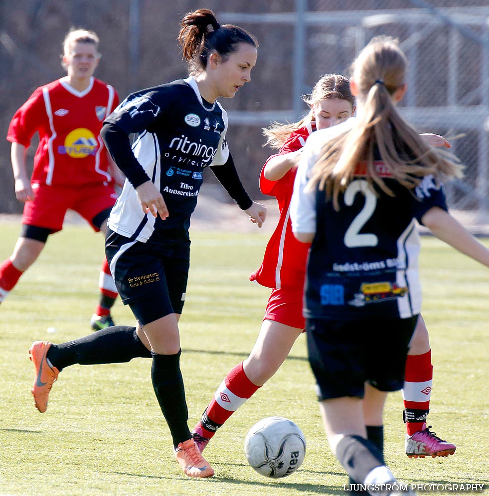 Träningsmatch Skövde KIK-Ulricehamns IFK 6-2,dam,Södermalms IP,Skövde,Sverige,Fotboll,,2014,83709