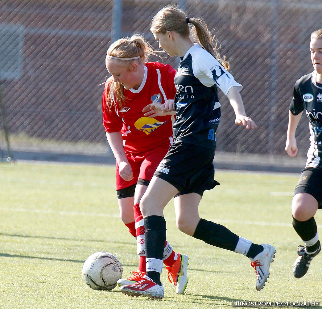 Träningsmatch Skövde KIK-Ulricehamns IFK 6-2,dam,Södermalms IP,Skövde,Sverige,Fotboll,,2014,83714