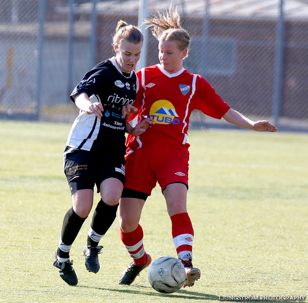 Träningsmatch Skövde KIK-Ulricehamns IFK 6-2,dam,Södermalms IP,Skövde,Sverige,Fotboll,,2014,83739