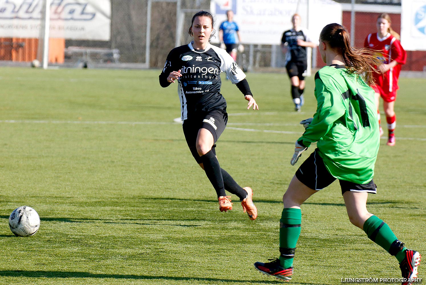 Träningsmatch Skövde KIK-Ulricehamns IFK 6-2,dam,Södermalms IP,Skövde,Sverige,Fotboll,,2014,83762