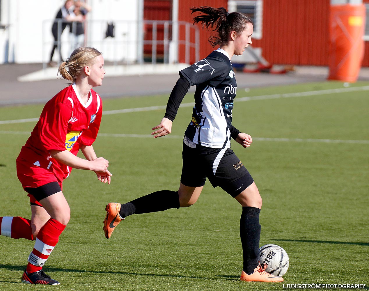 Träningsmatch Skövde KIK-Ulricehamns IFK 6-2,dam,Södermalms IP,Skövde,Sverige,Fotboll,,2014,83764
