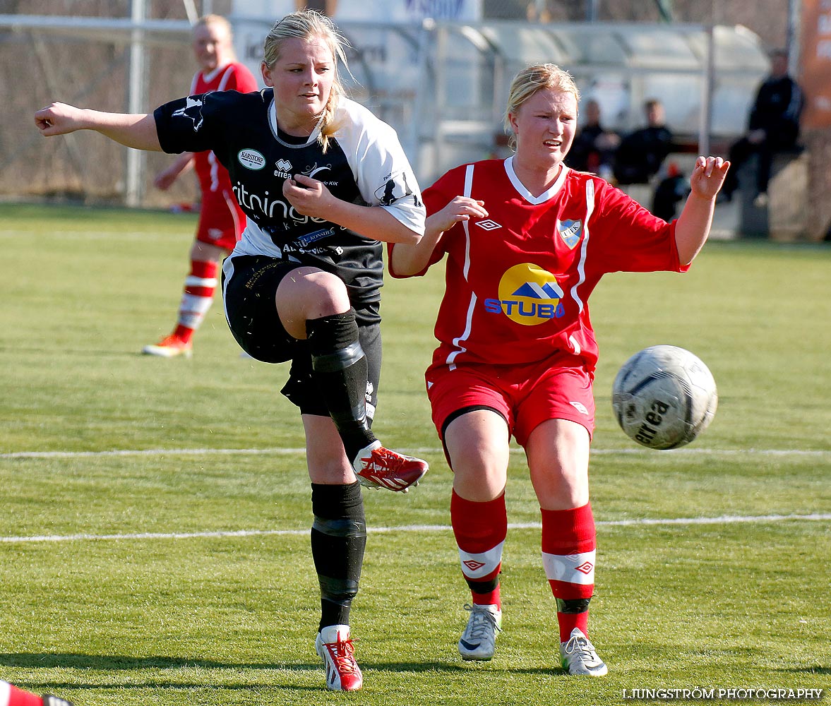 Träningsmatch Skövde KIK-Ulricehamns IFK 6-2,dam,Södermalms IP,Skövde,Sverige,Fotboll,,2014,83771