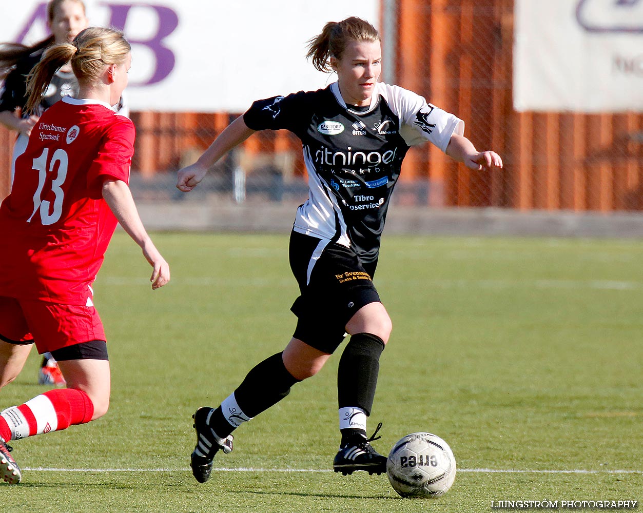 Träningsmatch Skövde KIK-Ulricehamns IFK 6-2,dam,Södermalms IP,Skövde,Sverige,Fotboll,,2014,83773