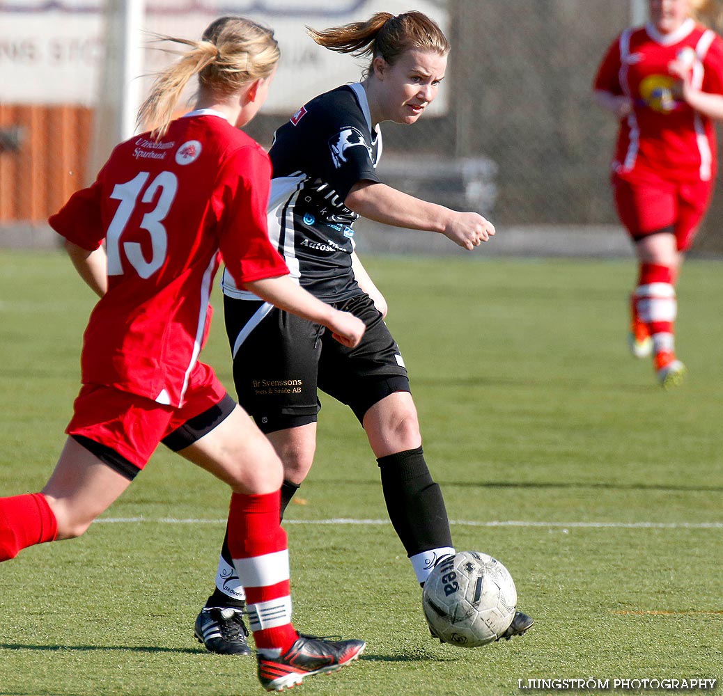 Träningsmatch Skövde KIK-Ulricehamns IFK 6-2,dam,Södermalms IP,Skövde,Sverige,Fotboll,,2014,83775