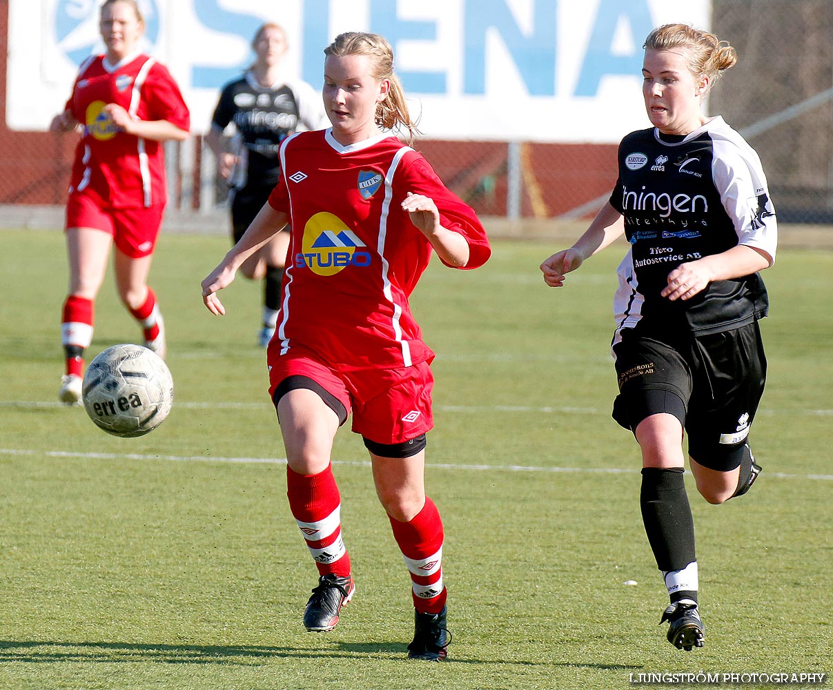 Träningsmatch Skövde KIK-Ulricehamns IFK 6-2,dam,Södermalms IP,Skövde,Sverige,Fotboll,,2014,83783