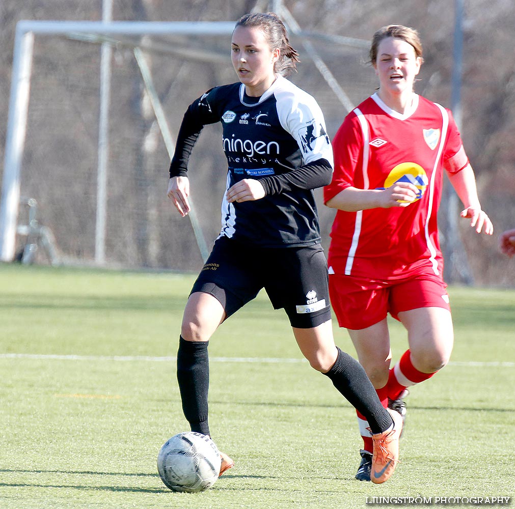 Träningsmatch Skövde KIK-Ulricehamns IFK 6-2,dam,Södermalms IP,Skövde,Sverige,Fotboll,,2014,83788