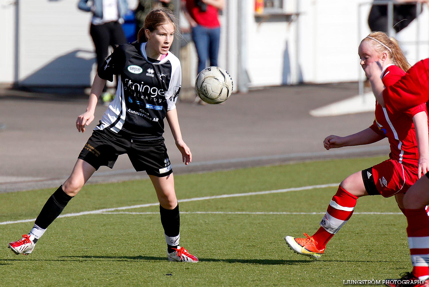 Träningsmatch Skövde KIK-Ulricehamns IFK 6-2,dam,Södermalms IP,Skövde,Sverige,Fotboll,,2014,83795