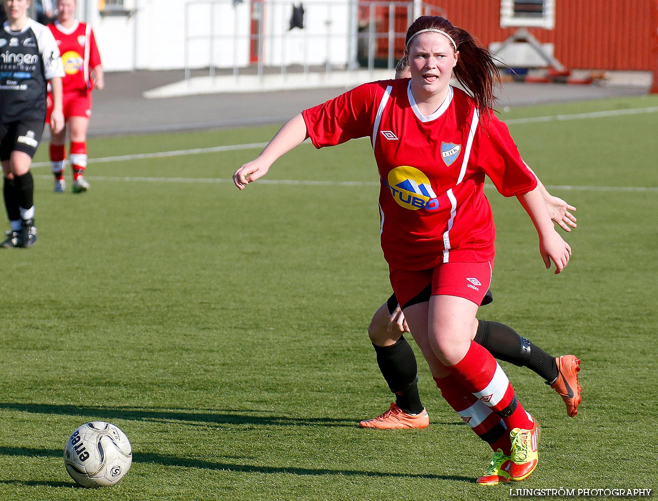 Träningsmatch Skövde KIK-Ulricehamns IFK 6-2,dam,Södermalms IP,Skövde,Sverige,Fotboll,,2014,83810