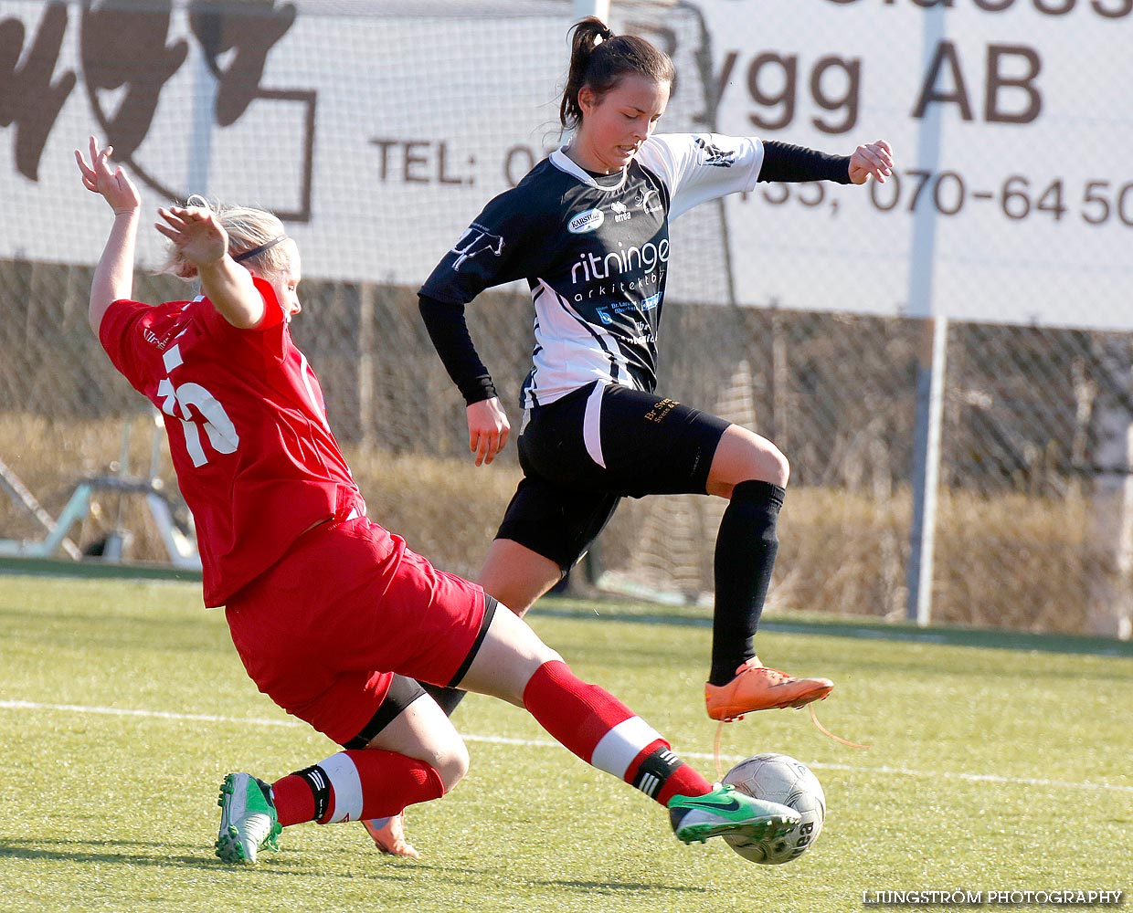 Träningsmatch Skövde KIK-Ulricehamns IFK 6-2,dam,Södermalms IP,Skövde,Sverige,Fotboll,,2014,83814