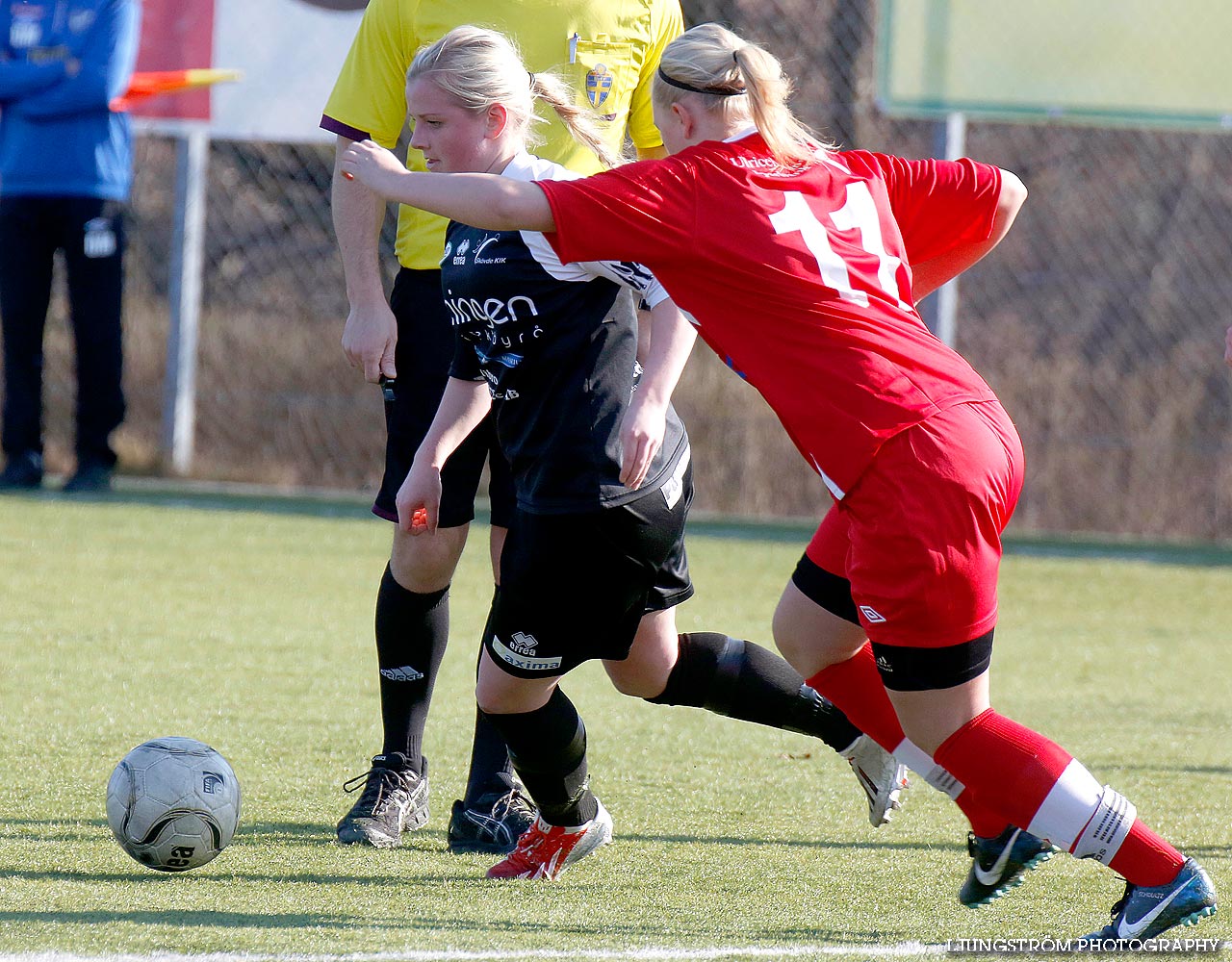 Träningsmatch Skövde KIK-Ulricehamns IFK 6-2,dam,Södermalms IP,Skövde,Sverige,Fotboll,,2014,83816