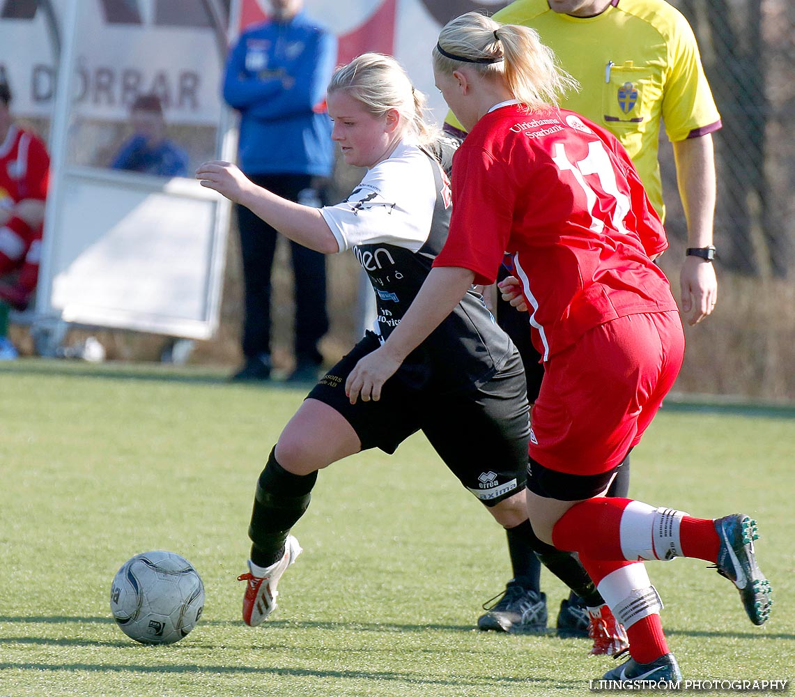 Träningsmatch Skövde KIK-Ulricehamns IFK 6-2,dam,Södermalms IP,Skövde,Sverige,Fotboll,,2014,83817