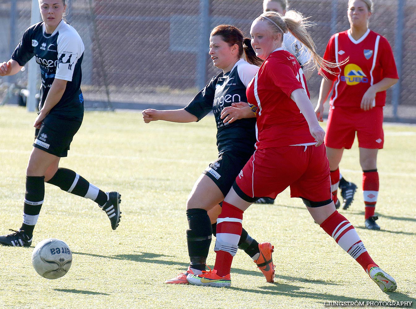 Träningsmatch Skövde KIK-Ulricehamns IFK 6-2,dam,Södermalms IP,Skövde,Sverige,Fotboll,,2014,83827