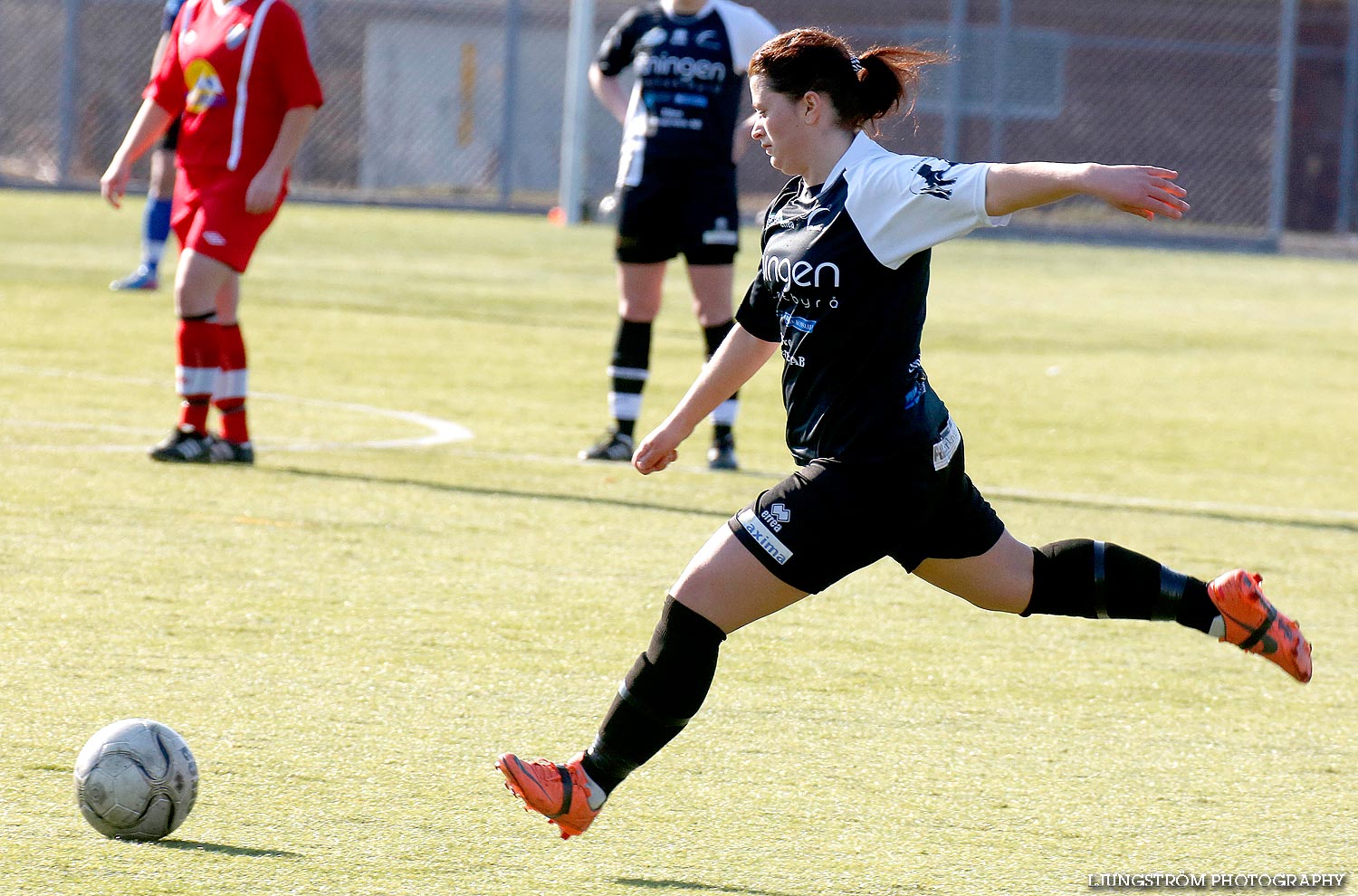 Träningsmatch Skövde KIK-Ulricehamns IFK 6-2,dam,Södermalms IP,Skövde,Sverige,Fotboll,,2014,83834