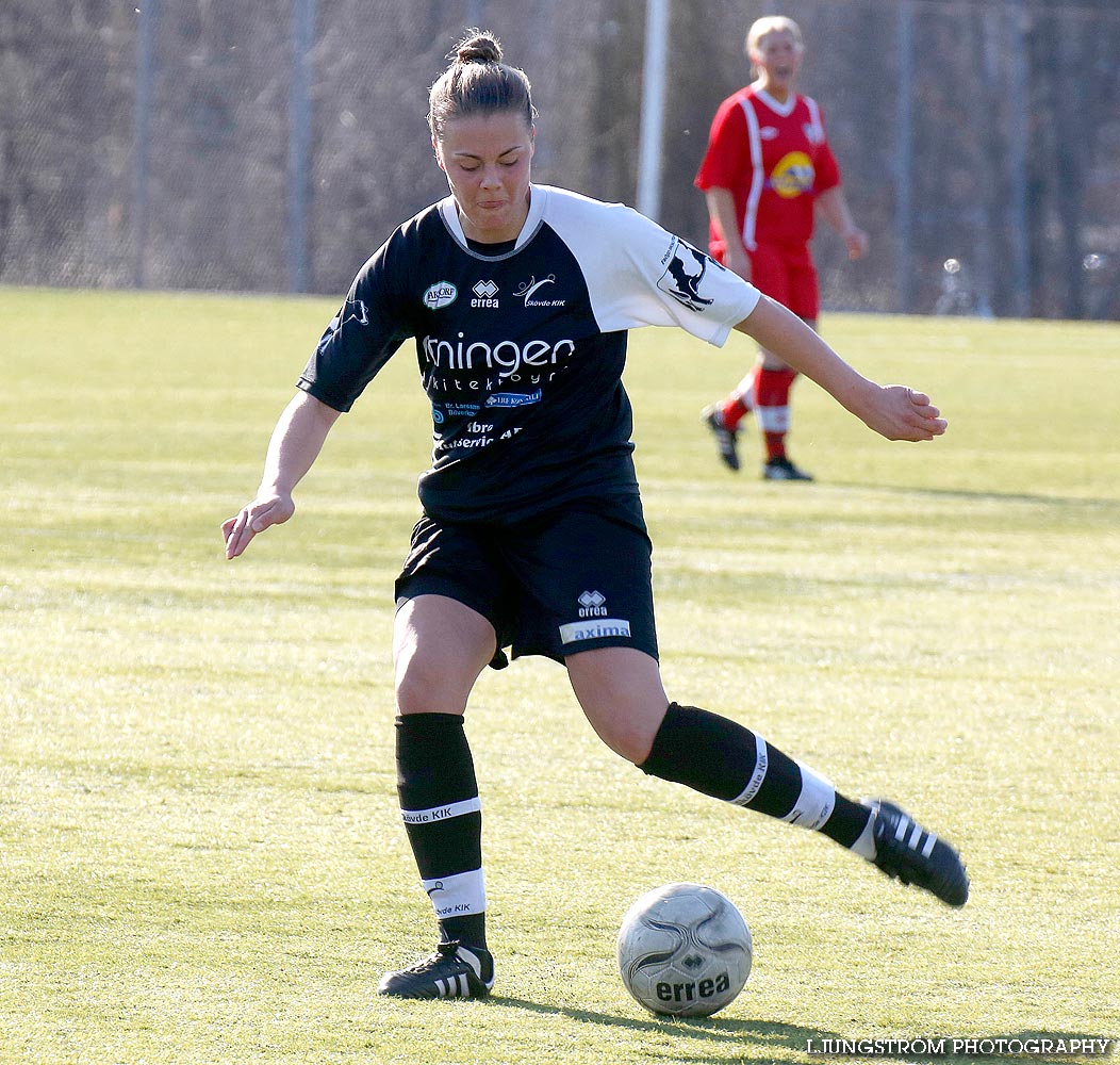 Träningsmatch Skövde KIK-Ulricehamns IFK 6-2,dam,Södermalms IP,Skövde,Sverige,Fotboll,,2014,83837