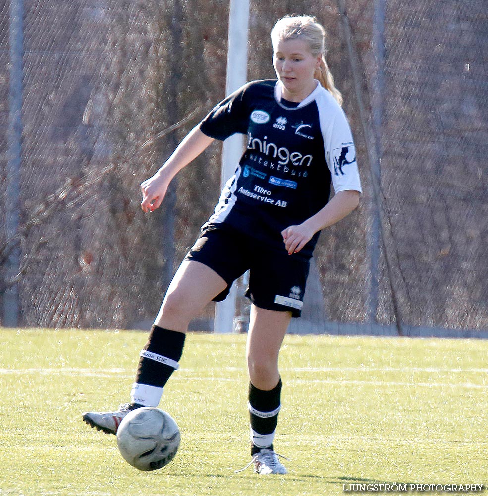 Träningsmatch Skövde KIK-Ulricehamns IFK 6-2,dam,Södermalms IP,Skövde,Sverige,Fotboll,,2014,83839