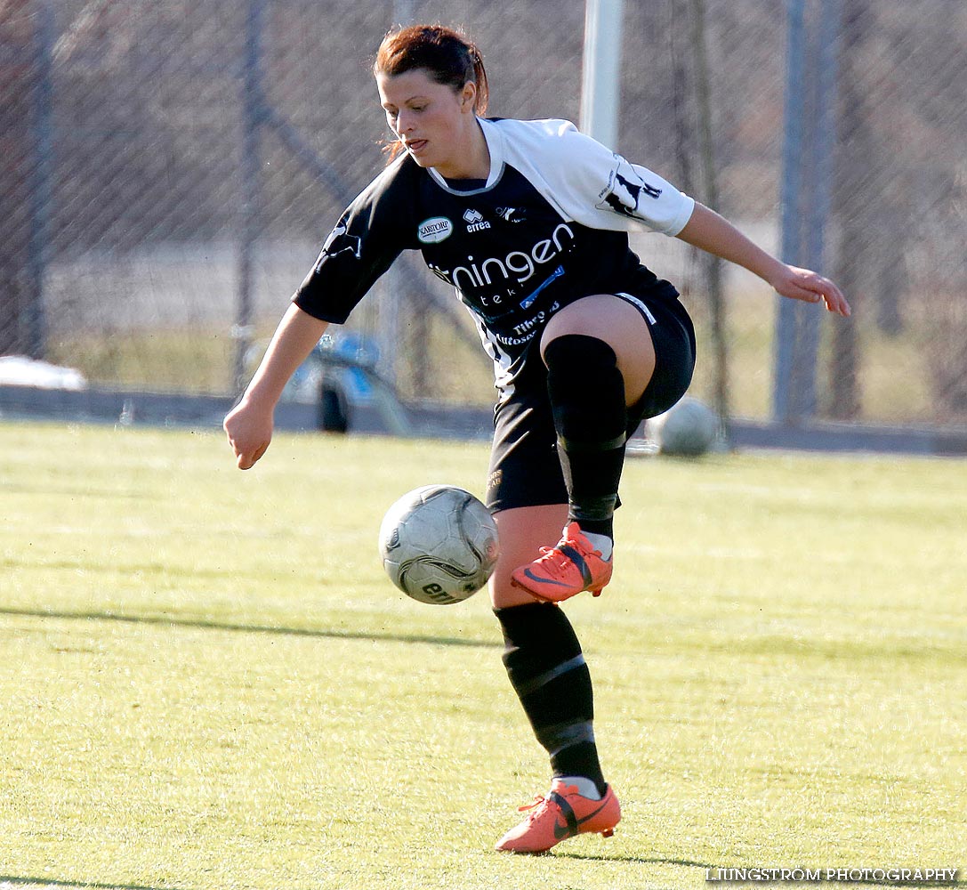 Träningsmatch Skövde KIK-Ulricehamns IFK 6-2,dam,Södermalms IP,Skövde,Sverige,Fotboll,,2014,83843